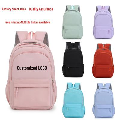 Lightweight Custom Backpack for Students: Elementary To High School, Large Capacity & Casual Design
