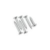 Iron Galvanized Phillips Flat Head Self-Tapping Screws - Countersunk M1 To M4
