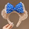 Cute Cartoon Plush Headband & Hair Clip for Face Washing and Masks - Fun Hair Accessory for Kids & Women