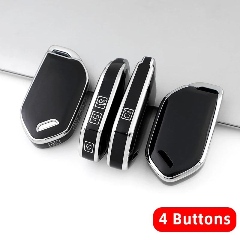 

For Kia Sorento Morning Ev9 For Kia Picanto Ev9 Tpu Car Key Case Cover Potector Shell Fob Holder Accessories