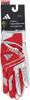 adidas Baseball Batting Red x Silver Size LBG504 Gloves, 51, Medium, (6413), L,