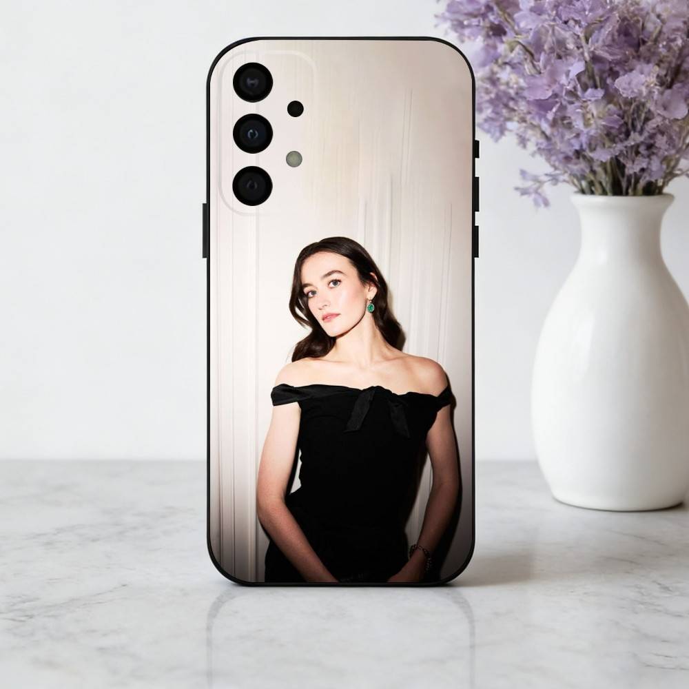 Beautiful S-Sarah P-Pidgeon Actress Phone Case For Samsung Galaxy A73,A72,A71,A70,A53,A52,A51,Others Soft Black Shell