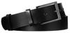 Men's wide belts BOM-PS2A Black 125