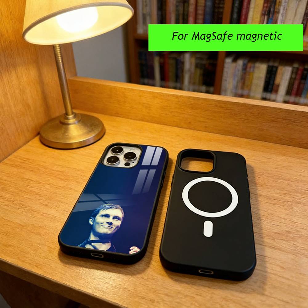 V-Viktor Axelsen Phone Case For iPhone17,16,15,14,13,12,11 Plus,Pro Magnetic with Magsafe Wireless Charging iPhone17Air