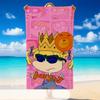 Quick Dry Beach Towel Rugrats Pattern, Lightweight Absorbent Towel for Pool Beach Vacation Use