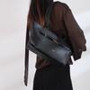2 Nouveaux sacs à bandoulière en cuir sac baguette sac à main Demellier sac polyvalent horizontal poignée sous le bras sac pour femmes