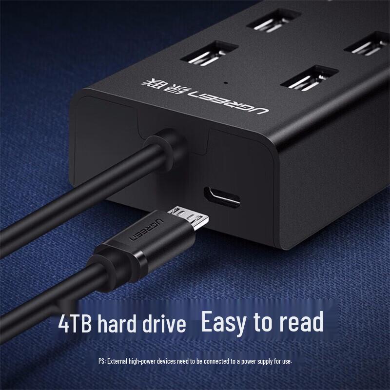 UGREEN CR130 USB 2.0 7-Port Hub