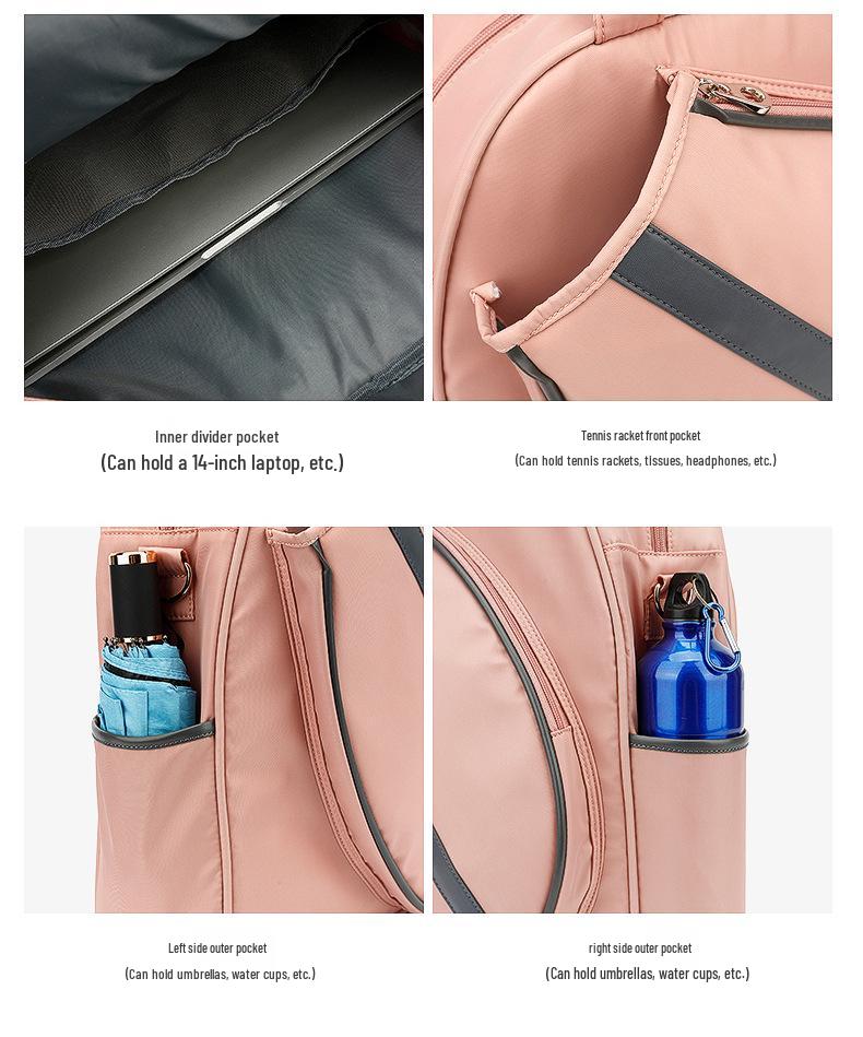 Korean Style 2025 Tennis & Badminton Bag – Large Capacity, Handheld, Single Shoulder, Crossbody Racket Bag