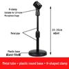 Universal Multi-functional Desktop Microphone Stand for Live Broadcast, Conferences, Speeches, Presentations, and Singing.