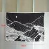 VIKAMA American Minimalist Mandala Tapestry Wall Decoration Living Room Bedroom Dormitory Easy To Hang Home Decoration