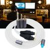 3 In 1 Audio Cable 1.2M High Quality 2.5mm Balanced 3.5mm Stereo Easy To Use Replaceable Plug