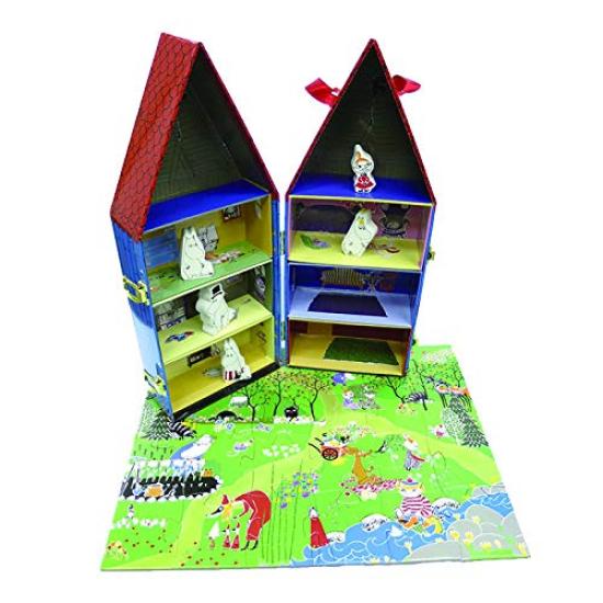 

Import BaRbo Toys Moomin House Wooden Doll Set with Puzzle BBT990037 [Regular (Denmark)]