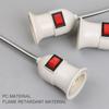 E27-Sockel-Lampenfassung, Lampenfassung mit Schalter, EU-US-UK-Stecker, Lampenfassung, energiesparende LED-Tischlampe, LED-Sockel, Lampensockel