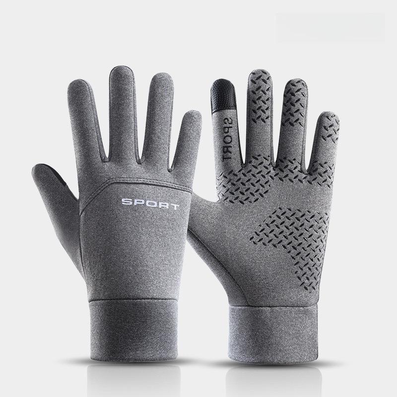 Winter Warm Gloves Touch Screen Windproof Non Slip Cold-proof Cycling Gloves Outdoor Men's Women's Running Hiking Skiing Gloves