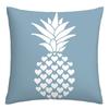 Blue and White Geometric Diamond Pillowcase Office Living Room Home Pillowcase Car Ornaments