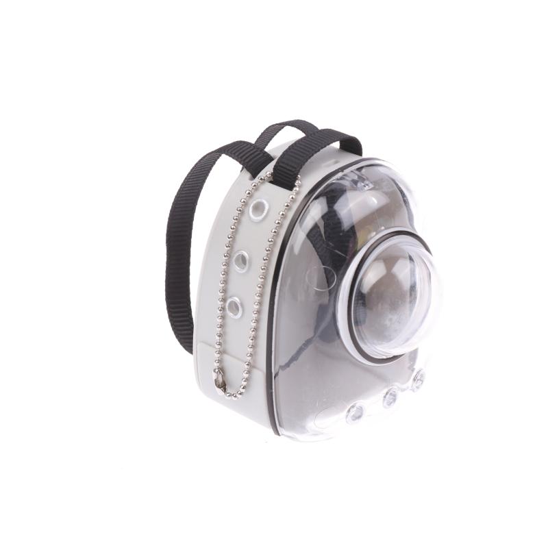 Mini-Puppe Rucksack Puppenhaus Haustier Katze Tasche Modell Puppenhaus Szenen Dekoration Mikro Landschaft Ornament Rollenspiel Spielzeug