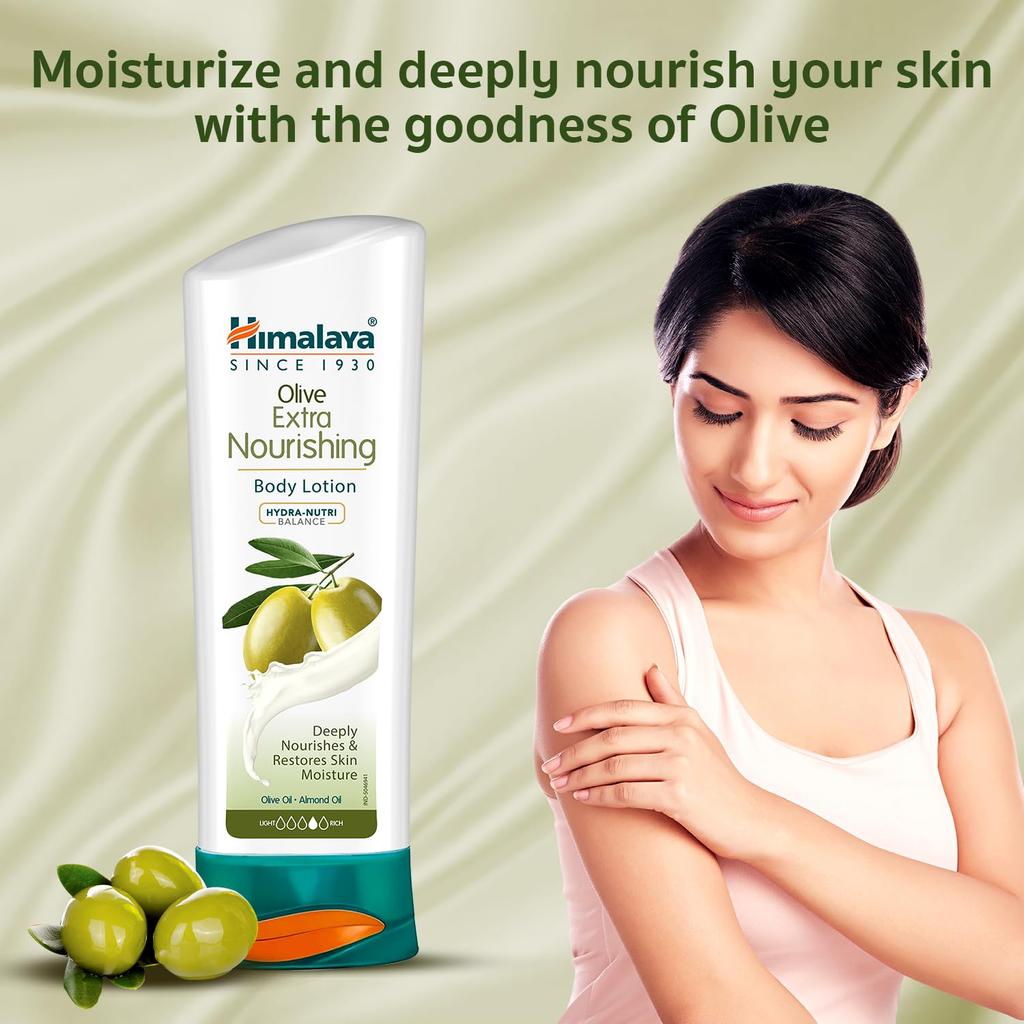 Himalaya Olive Extra Nourishing Body Lotion 200ml Deep Hydrating Skin Moisture Restore Smooth Soft