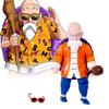 Exquisite Dragon Ball Z Figurine Of Master Roshi With Intricate Detail And Colorful Design