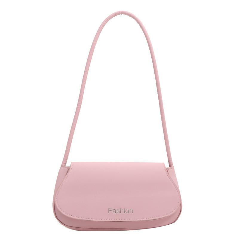 Chic 2024 Korean Style Small Square Shoulder Bag Elegant Casual Pu Leather Crossbody For Women