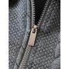 Autumn and Winter Collar, Pullover, Half Open Collar, Zipper Hoodie, Jacquard, Casual Sports, Men's, Knitted Sweater