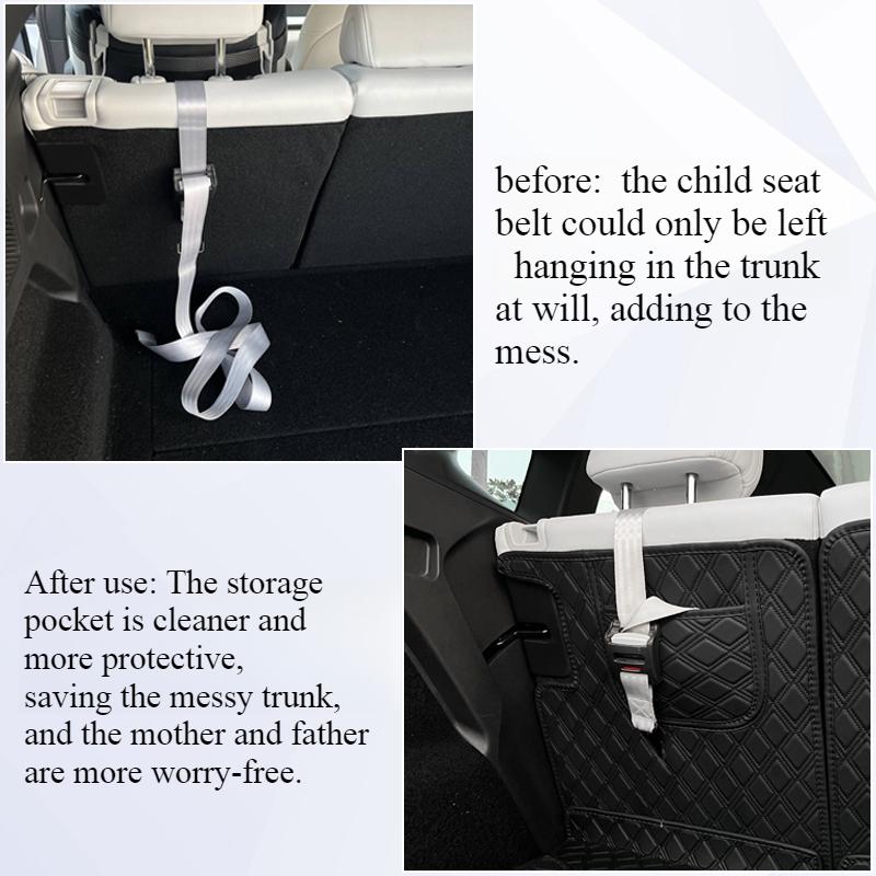 Fit For Xpeng G6 2023 2024 Leather Trunk Mat Fully Enclosed Special Tailgate Mat Tailgate Protective Mat Xiaopeng G6 parts 7HD