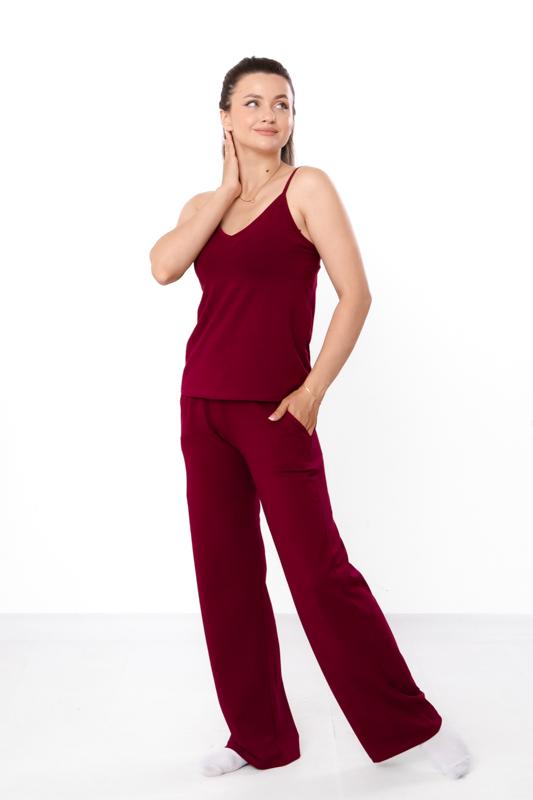 Women's pajama set - T-shirt and pants Any season 8447-036 HC