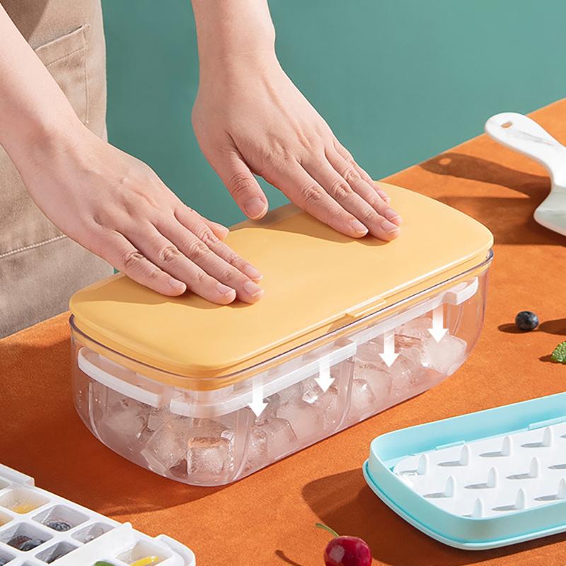 

24 сетки для изготовления лотков для кубиков льда, форма для изготовления коробок с контейнером и лопаткой, создатель творческих форм