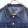 Brand new BLUE MONSTER CLOTHING Denim Jacket L stretch G jacket Men's Used
