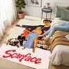 Scarface Poster Living Room Non-Slip Area Rug Soft Carpet for Bedroom Game Playroom Sofa Office Home Decor Doormat Christmas Gift C921169