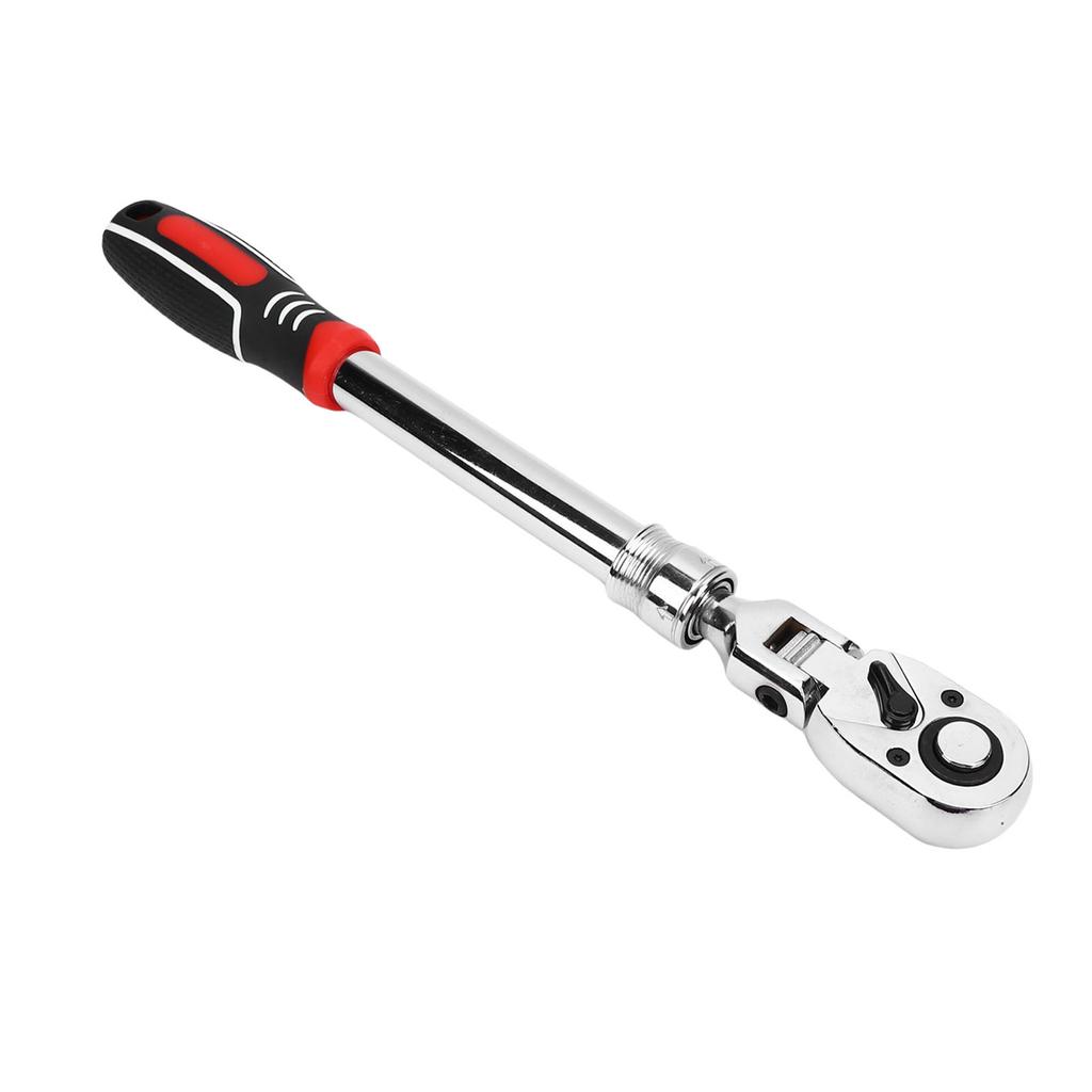1Celsius2\ 72T Ratchet Wrench Extendable Handle 180 degrees CW CCW Wrench for Tight Spaces