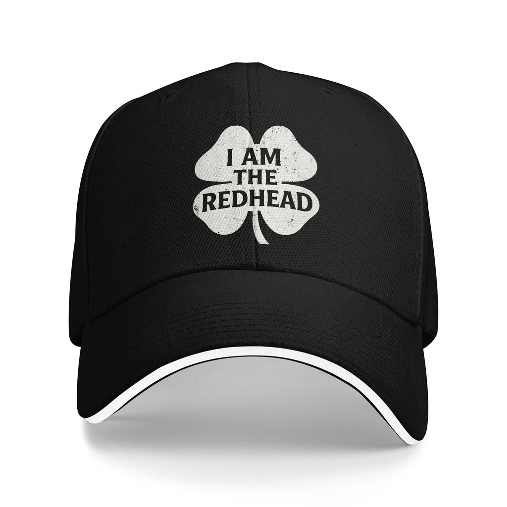 Ich bin die Rothaarige Lustige Dibs Auf Die Rothaarige Baseballkappe Outdoor-Sport Sonnenschutz Streetwear Individuelles Logo Snapback-Kappe