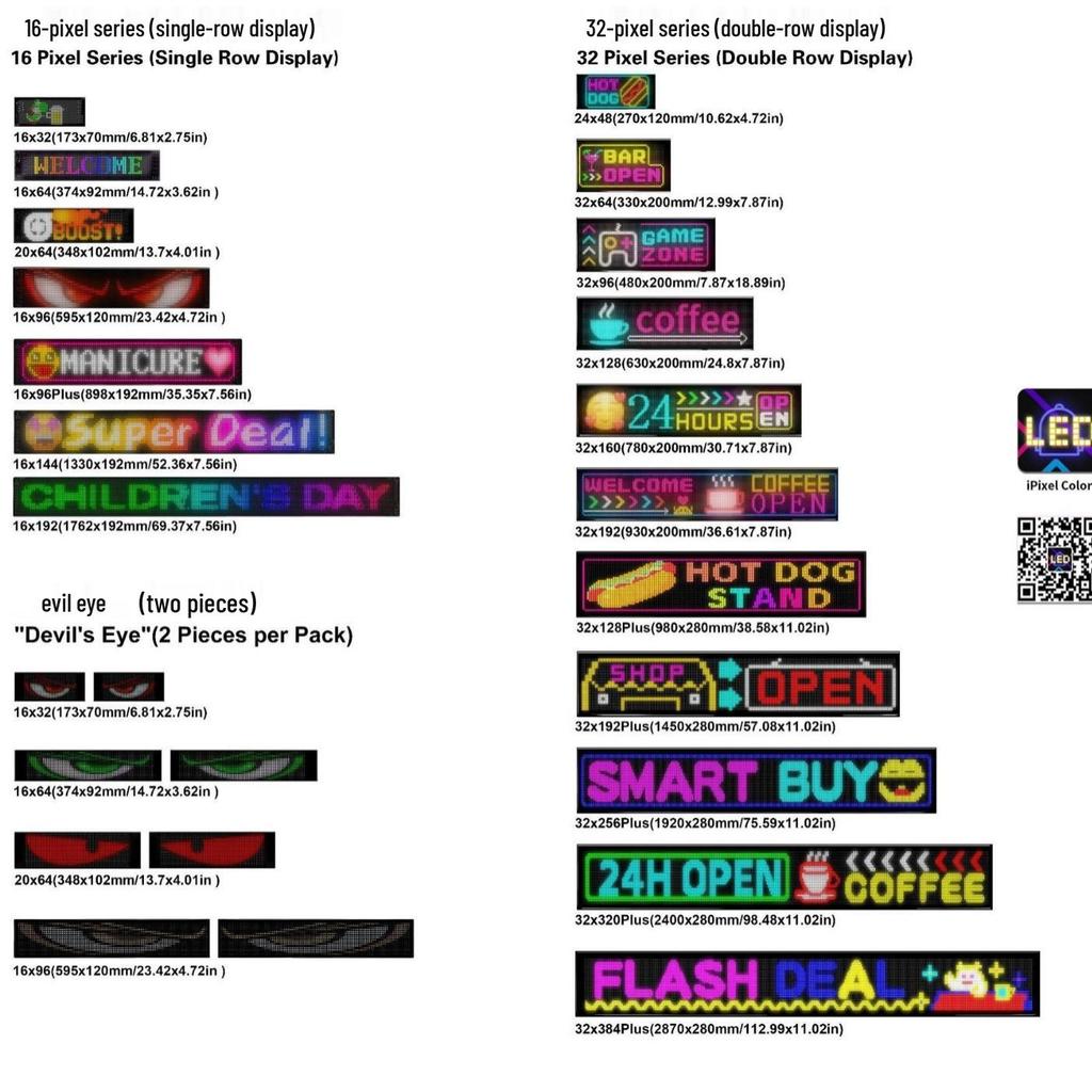 Bluetooth-Enabled LED Car Display: Soft, Flexible USB-Powered Screen for Window Advertising