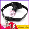 Deep Throat SM Gag Ball Training Sex Toy for Adults - Unisex Fetish Flirting Fun