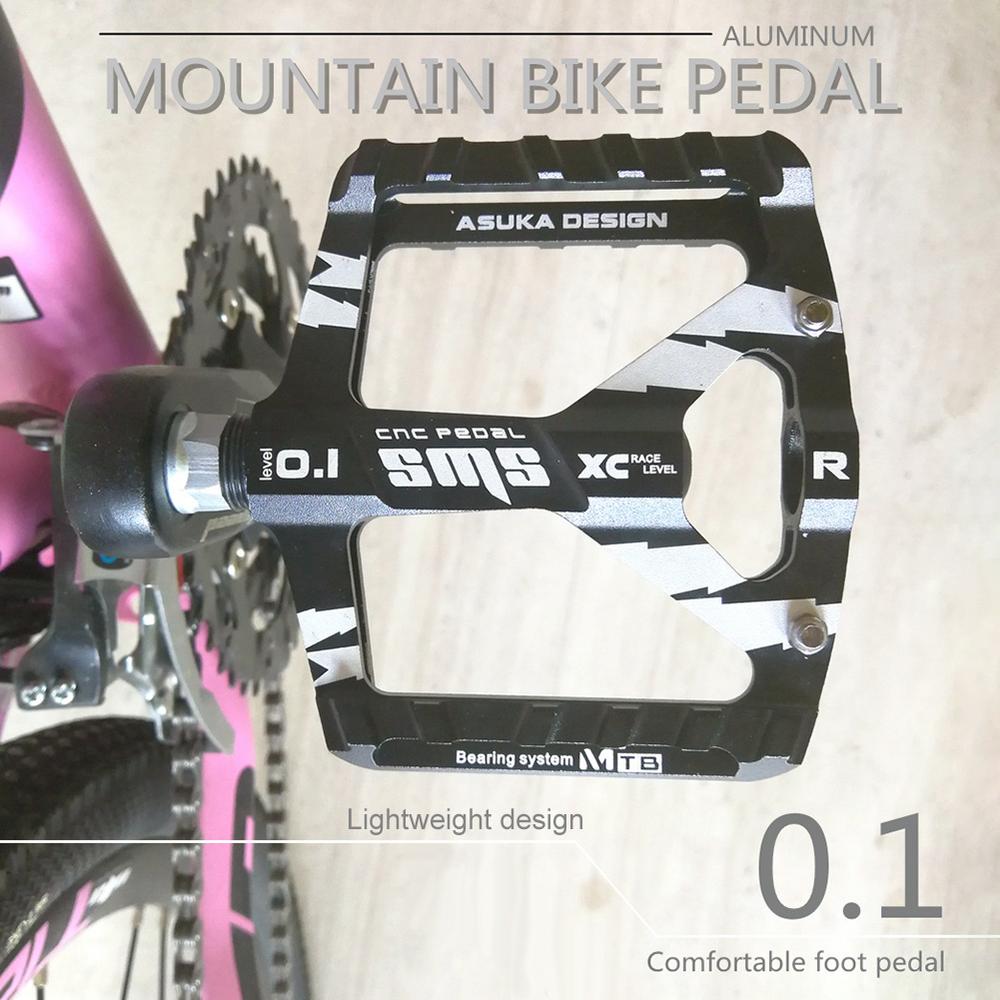 Road Bike Pedals Nonslip Pedal Bicycle Pedals MTB Mountain Magnesium Alloy Ultralight Cycling Pedal Bicycle Parts