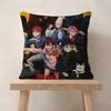 Anime DDandadan Characters Pillow Gift Home Office Decoration Bedroom Sofa Car Cushion Cover Case 45x45