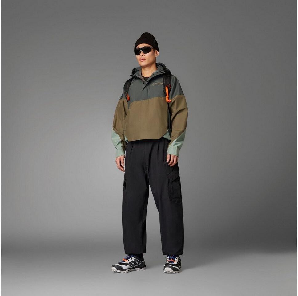Jacket Adidas Terrex Xploric 2.5L Climaproof Anorak Legend Ivy / Olive Strata / Silver Green (JD8346)