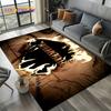 Tappeto Tappeto 3D SPN Supernatural Sign Dean Sam per Soggiorno Camera da Letto Casa Decorazione Divano, Tappeto Area Giochi Bambini Tappetino Antiscivolo