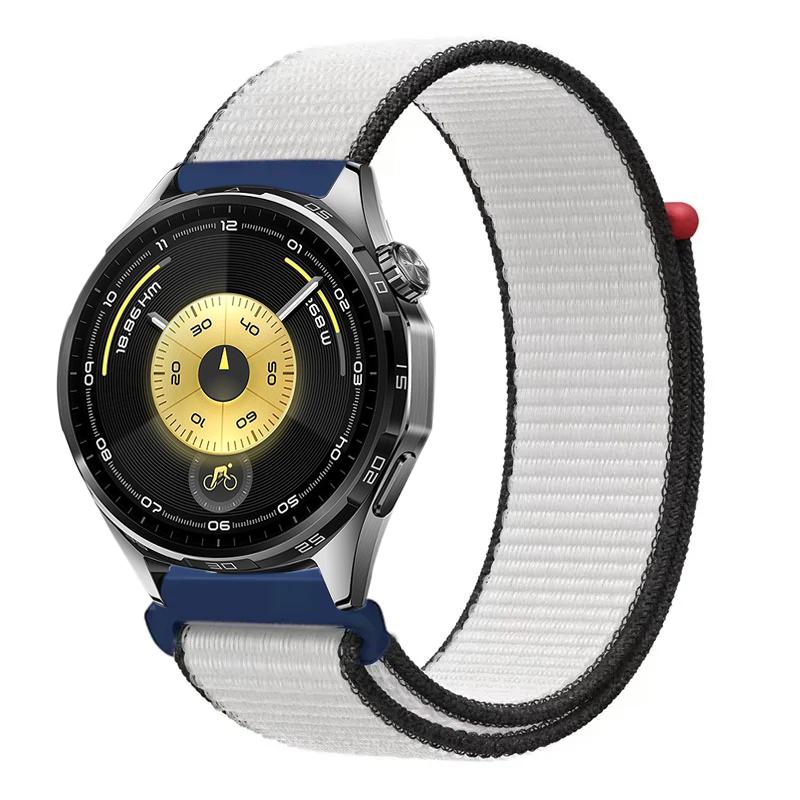 22mm 20mm Nylonarmband für Huawei Watch 5 4 GT6 GT6 Pro GT5-4-3 46mm Armband im Flaggen-Stil Amazfit Bip 6 Active 2 Balance 2 Correa
