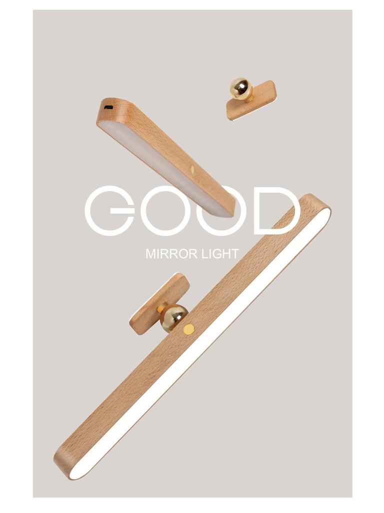 Portable Magnetic LED Bedside Vanity Light – No Drilling Needed