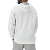 Champion Power Blend Fleece US White Men's Full-Zip Hoodie, Size X-Large, Color
