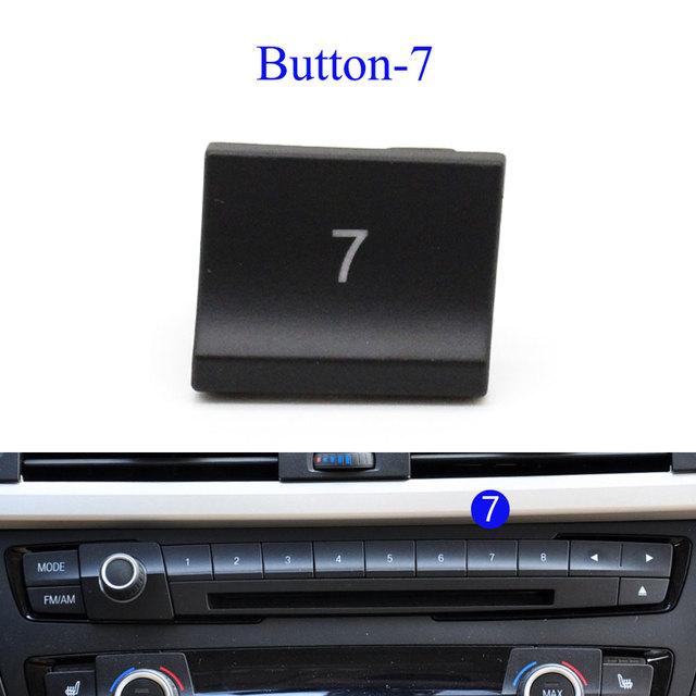 Dashboard Console Air Conditioning AC Vent CD Player Control Cap AC Button Key Replacement For BMW F20 F21 F22 F30 F35 F34 F36