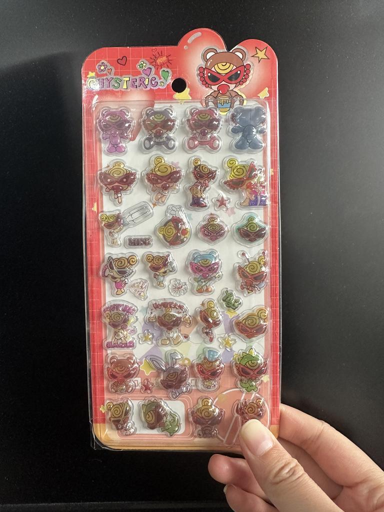 New Doraemon 3D Stereoscopic Crystal Stickers Creative Handbooks Stereoscopic Decoration Stickers