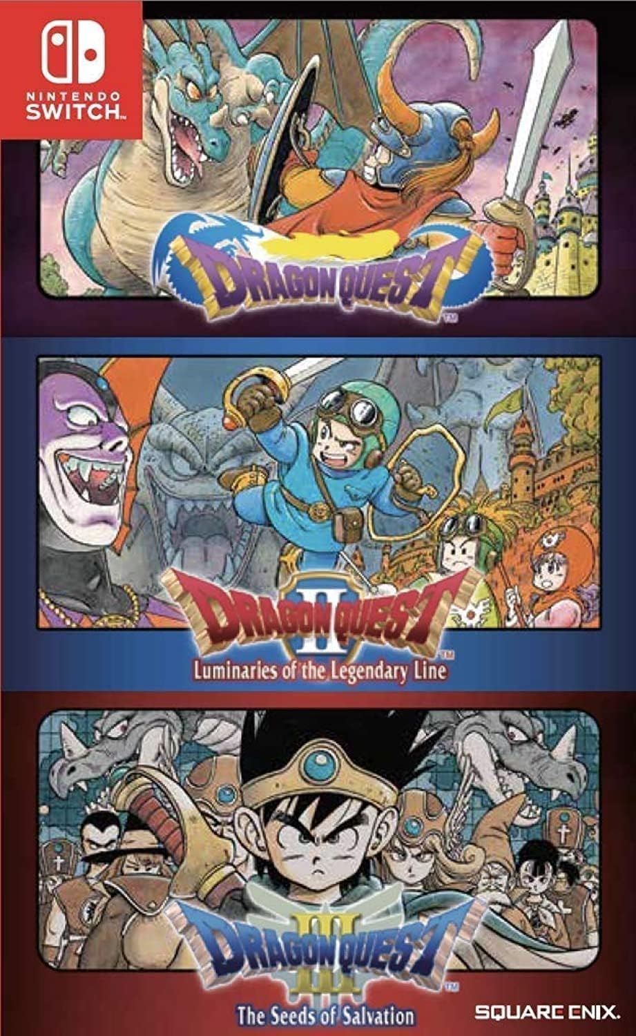 Dragon Quest II III 2 Коллекция Switch I, & (1 и 3) (Импорт Азия) –