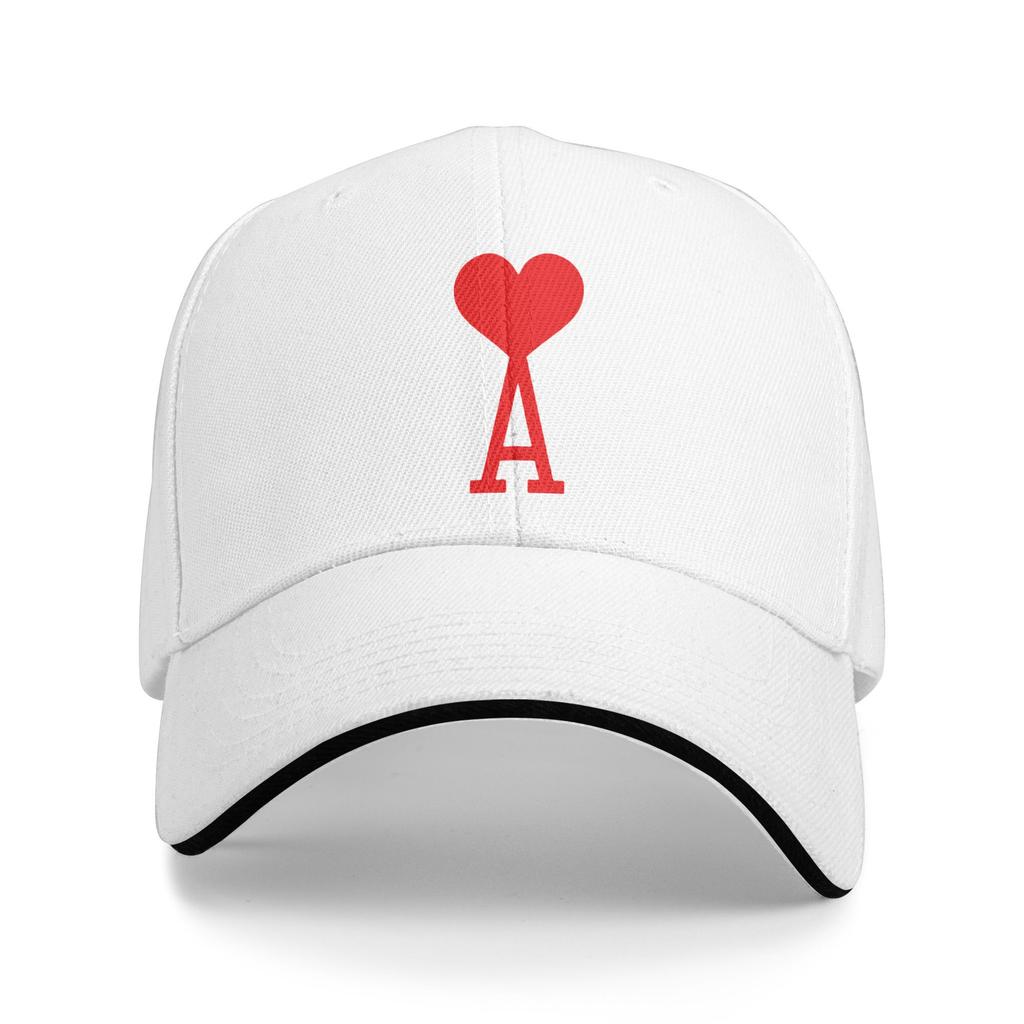 Ace of Hearts Casual Baseball Cap  Hiking Fishing Trucker Hat Spring Wholesale Men Adult Vintage Baseball Caps