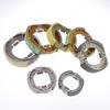 1Pair Electric Vehicle Front Rear Brake Pads Expandable Drum Brake Pad Electric Scooter Front Wheel Drum Brakes Replacement Part