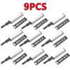 10-1PC Cabinet Catches Push To Open Damper Catch Set For Door Drawer Cabinet Magnetic Push Latches Soft Closer Rebound Hardware