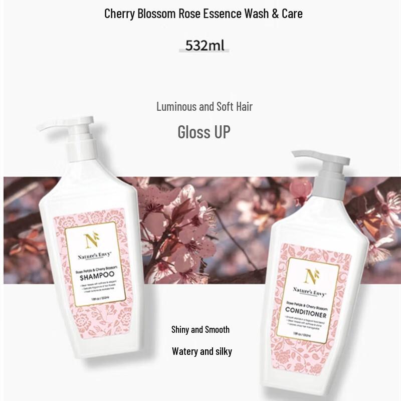 Nature's Gate Sakura Rose Essence Shampoo