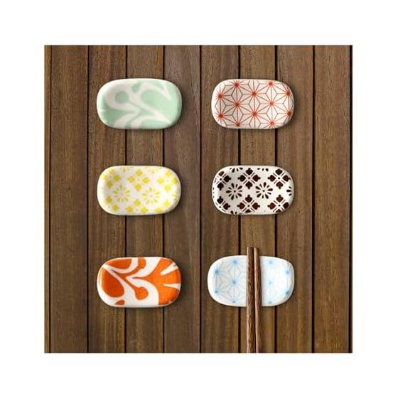Edamame Chopstick Rests, Ceramic Chopstick Holders, Japanese Style, Cute Tableware, Novelty Chopstick Stands, Set of 3-6