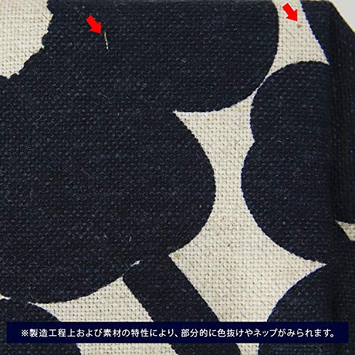 Marimekko Mini Unikko Pouch, Tise, Cotton/Dark Blue, 70531-851 [Parallel Import]