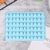 66 Holes Candy Fudge Silicone Mold Mini Chocolate Ice Cube Tray Fruit Shaped Non-Stick Soft Jelly Mold